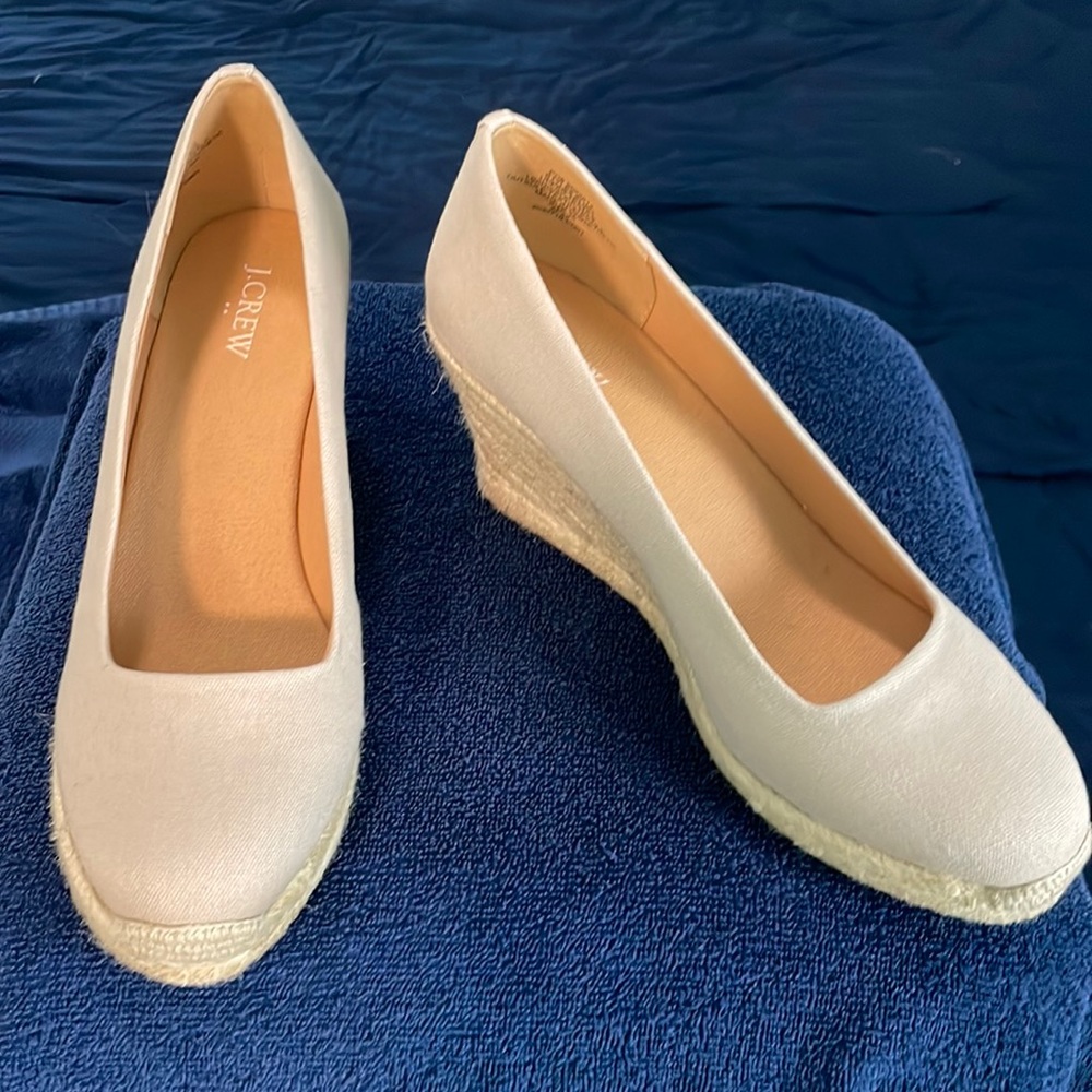 J.Crew Wedges Size 10
